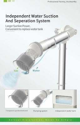 De grote Machine van de het Aërosolzuiging van de Zuigingsmacht 350W Tand met UVlamp