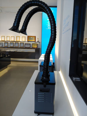 Twee van de het Lassenuitlaat van de Luchtinham 11.5m/s van de de Damptrekker de Knop van Stepless