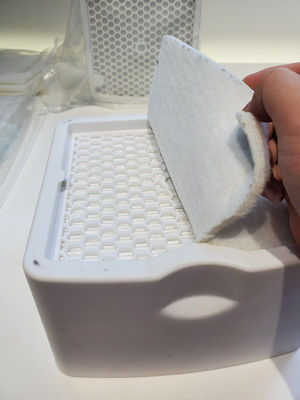 Het lichtgewichtmini fume extractor for hand-Solderen