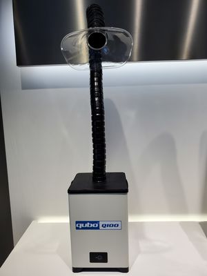 220 M3/H Draagbare Damptrekker 57db voor Spijkersalon