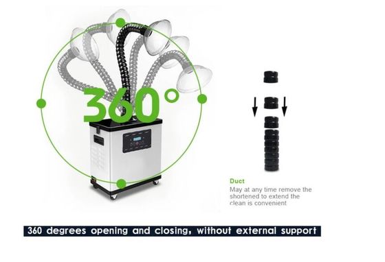 Trekker 330 W van microcomputerchip control hair salon fume